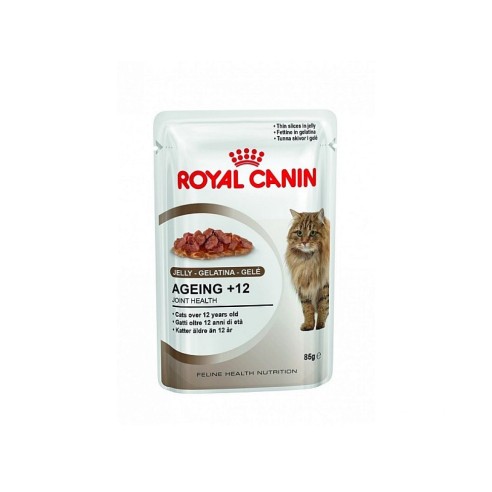 Alimento-per-gatti-Ageing12-anni-85g-in-Gelatina