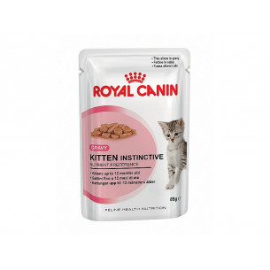 Alimento-per-gatti-Kitten-Instinctive-85g-in-Salsa