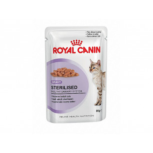 Alimento-per-gatti-Sterilised-85g-in-Salsa