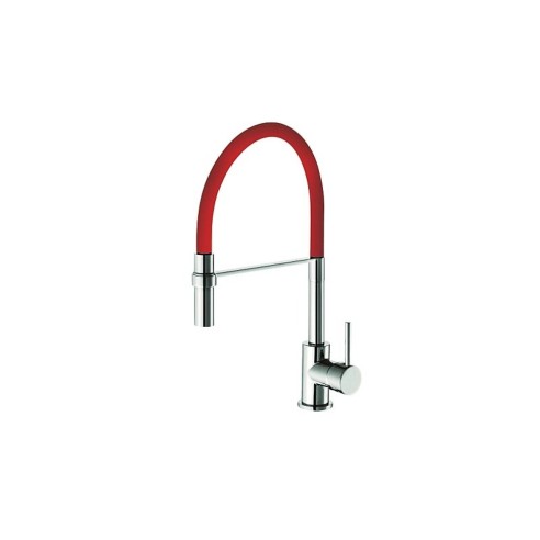 Miscelatore-per-lavello-bocca-alta-Winter-rosso