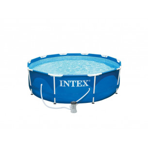 Piscina-rotonda-Intex-Metal-Frame-305x76cm-pompa-filtro-28202