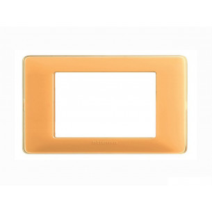 Placca-3-prese-colore-ambra-Matix