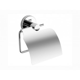 Portarotolo-carta-igienica-coperto-Felce-cromato-