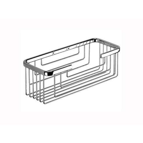 Griglia portasapone doccia rettangolare Water cromo