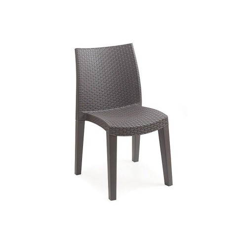 Sedia-impilabile-Lady-effetto-rattan