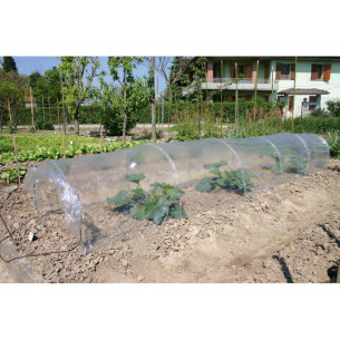 Serra per orto Tunnel a soffietto Verdemax L300xP65xH45 cm