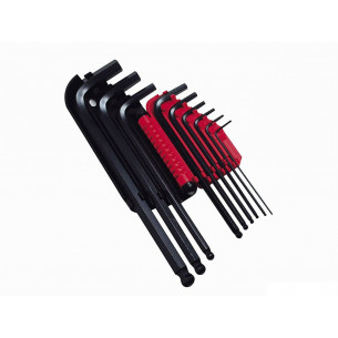 Set-chiavi-maschio-Brugola-metriche-testa-sferica-9pz