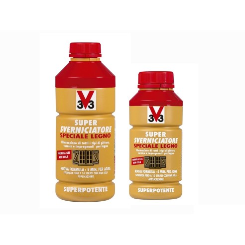 Sverniciatore specifico per legno V33 formula gel ad azione profonda