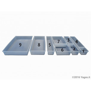 Organizer-da-cassetto-Kis-Sistemo-colore-Grigio 2