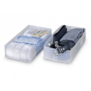 Divisore organizzatore spazi cassetto organizer Domopak Living 2