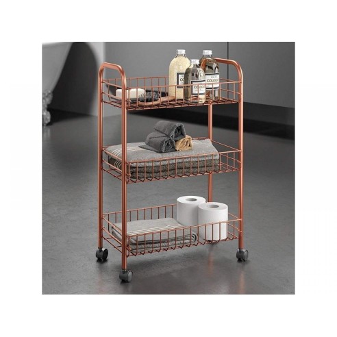 scaffaletto-salvaspazio-multiuso-metaltex-lugano-copper-rame-3-piani-41x23x63cm