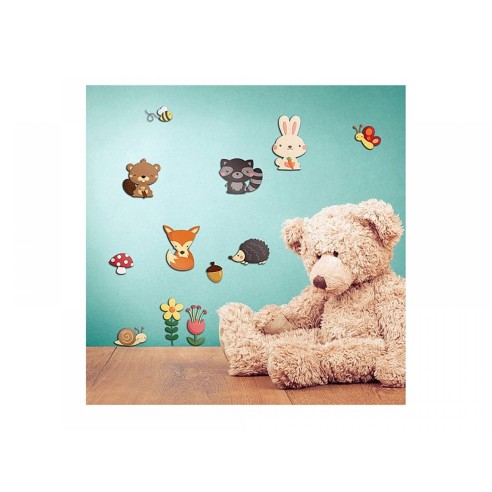 decorazioni-autoadesive-pareti-crearreda-sticker-3-levels-kids-happy-forest