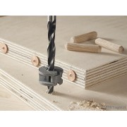 Set spinatura con spine centraggio punta trapano Wolfcraft spine centraggio