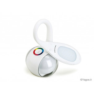 Lampada da tavolo touch a LED WALL-EE multicolor 2