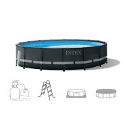 Piscina rotonda Ultra XTR Frame 488xh122cm Intex 26326