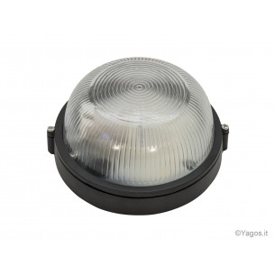 Plafoniera da esterno in alluminio Saturnina 1xE27 2